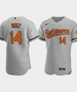 Rio Ruiz 14 Baltimore Orioles Gray Road Jersey - Robokeg