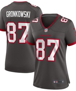 Rob Gronkowski Tampa Bay Buccaneers Womens Alternate Game Jersey Pewter Nfl - Robokeg