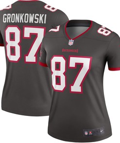 Rob Gronkowski Tampa Bay Buccaneers Womens Alternate Legend Jersey - Pewter Nfl - Robokeg