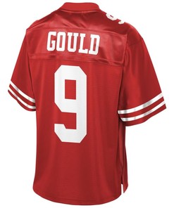 Robbie Gould San Francisco 49ers Nfl Pro Line Team Player Jersey - Scarlet - Robokeg