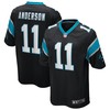 Robby Anderson Carolina Panthers Game Player Jersey - Black Nfl - Robokeg