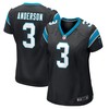 Robby Anderson Carolina Panthers Womens Player Game Jersey - Black Nfl - Robokeg
