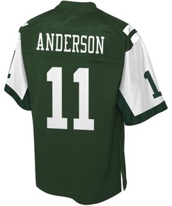Robby Anderson New York Jets Nfl Pro Line Player Jersey - Green - Robokeg