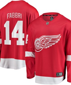Robby Fabbri Detroit Red Wings Fanatics Branded Home Breakaway Player Jersey - Red Nhl - Robokeg