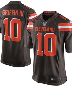 Robert Griffin Iii Cleveland Browns Nike Game Jersey - Brown - Robokeg
