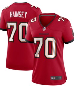 Robert Hainsey Tampa Bay Buccaneers Womens Game Jersey - Red Nfl - Robokeg