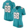 Robert Hunt Miami Dolphins Womens Game Jersey - Aqua Nfl - Robokeg