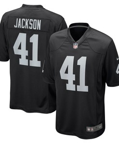 Robert Jackson Las Vegas Raiders Game Jersey - Black Nfl - Robokeg