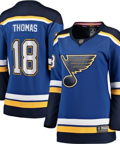 Robert Thomas St. Louis Blues Fanatics Branded Womens Home Breakaway Player Jersey - Blue Nhl - Robokeg