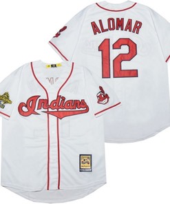 Roberto Alomar #12 2020 Mlb White Jersey - Robokeg