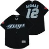 Roberto Alomar #12 Toronto Blue Jays 2020 Mlb Black Jersey - Robokeg