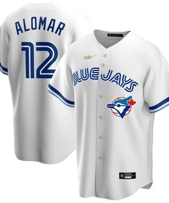 Roberto Alomar #12 Toronto Blue Jays 2020 Mlb White Jersey - Robokeg