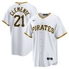 Roberto Clemente Pittsburgh Pirates Home Replica Player Name Jersey - White Mlb - Robokeg