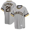Roberto Clemente Pittsburgh Pirates Road Cooperstown Collection Player Jersey - Gray Mlb Ver 1 - Robokeg