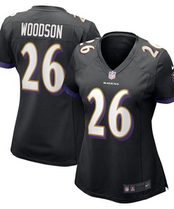Rod Woodson Baltimore Ravens Womens Retired Player Jersey - Black Nfl - Robokeg