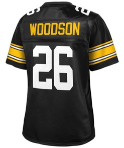 Rod Woodson Pittsburgh Steelers Nfl Pro Line Womens Retired Player Jersey - Black - Robokeg