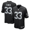 Roderic Teamer Las Vegas Raiders Game Jersey - Black Nfl - Robokeg