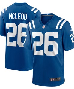 Rodney Mcleod Indianapolis Colts Player Game Jersey - Royal Nfl - Robokeg