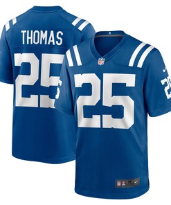 Rodney Thomas Indianapolis Colts Player Game Jersey - Royal Nfl - Robokeg