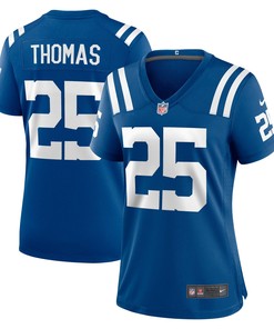 Rodney Thomas Indianapolis Colts Womens Player Game Jersey - Royal Nfl - Robokeg