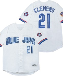 Roger Clemens #21 Toronto Blue Jays 2020 Mlb White Jersey - Robokeg