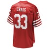 Roger Craig San Francisco 49ers Nfl Pro Line Retired Player Jersey - Scarlet - Robokeg