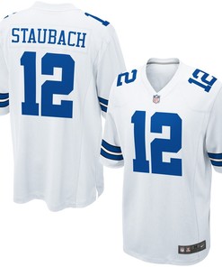 Roger Staubach Dallas Cowboys Nike Youth Retired Game Jersey - White - Robokeg
