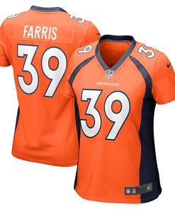 Rojesterman Farris Denver Broncos Womens Game Jersey - Orange Nfl - Robokeg