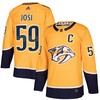 Roman Josi Nashville Predators Adidas Home Authentic Player Jersey - Gold Nhl - Robokeg