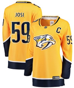Roman Josi Nashville Predators Fanatics Branded Womens Premier Breakaway Player Jersey - Gold Nhl - Robokeg