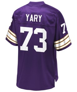 Ron Yary Minnesota Vikings Nfl Pro Line Retired Player Jersey - Purple - Robokeg