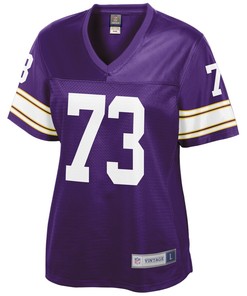 Ron Yary Minnesota Vikings Nfl Pro Line Womens Retired Player Jersey - Purple - Robokeg