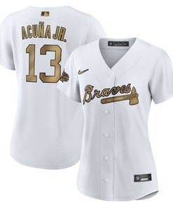 Ronald AcuÃƒÆ’Ã†â€™Ãƒâ€ Ã¢â‚¬â„¢ÃƒÆ’Ã¢â‚¬Å¡Ãƒâ€šÃ‚Â±a Jr. Atlanta Braves Womens 2022 Mlb All-star Game Replica Player Jersey - White Mlb - Robokeg