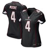 Rondale Moore Arizona Cardinals Womens Alternate Game Jersey Black Nfl - Robokeg