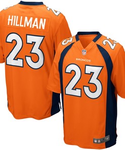 Ronnie Hillman Denver Broncos Nike Game Jersey - Orange - Robokeg