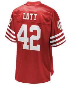 Ronnie Lott San Francisco 49ers Nfl Pro Line Retired Player Jersey - Scarlet - Robokeg