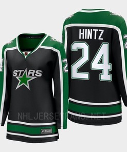 Roope Hintz 24 Dallas Stars 2022 Special Edition 2.0 Women Breakaway Player Retro Jersey Black - Robokeg