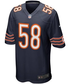 Roquan Smith Chicago Bears 2018 Nfl Draft First Round Pick Game Jersey - Navy - Robokeg