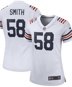 Roquan Smith Chicago Bears Nike Womens 2019 Alternate Classic Game Jersey - White - Robokeg