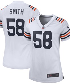 Roquan Smith Chicago Bears Womens 2019 Alternate Classic Game Jersey - White Nfl - Robokeg
