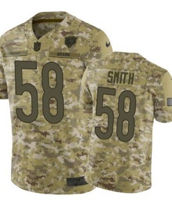 Roquan Smith Jersey Nfl Camo Chicago Bears - Robokeg