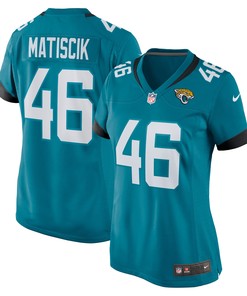 Ross Matiscik Jacksonville Jaguars Womens Game Jersey - Teal Nfl - Robokeg