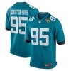 Roy Robertson Harris Jacksonville Jaguars Game Jersey Teal Nfl - Robokeg