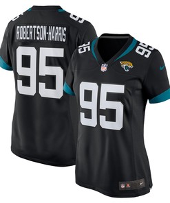 Roy Robertson Harris Jacksonville Jaguars Womens Game Jersey Black Nfl - Robokeg