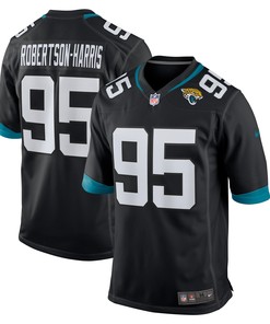 Roy Robertson-harris Jacksonville Jaguars Game Jersey - Black Nfl - Robokeg