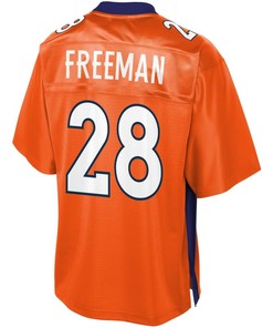 Royce Freeman Denver Broncos Nfl Pro Line Player Jersey - Orange - Robokeg