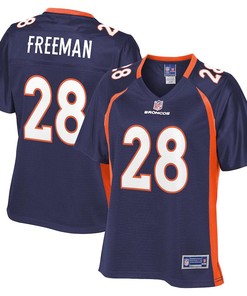 Royce Freeman Denver Broncos Nfl Pro Line Womens Alternate Player Jersey - Navy - Robokeg