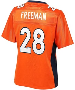 Royce Freeman Denver Broncos Nfl Pro Line Womens Player Jersey - Orange - Robokeg
