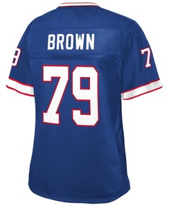 Ruben Brown Buffalo Bills Nfl Pro Line Womens Retired Player Jersey - Royal - Robokeg