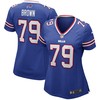 Ruben Brown Buffalo Bills Womens Game Retired Player Jersey - Royal Nfl - Robokeg